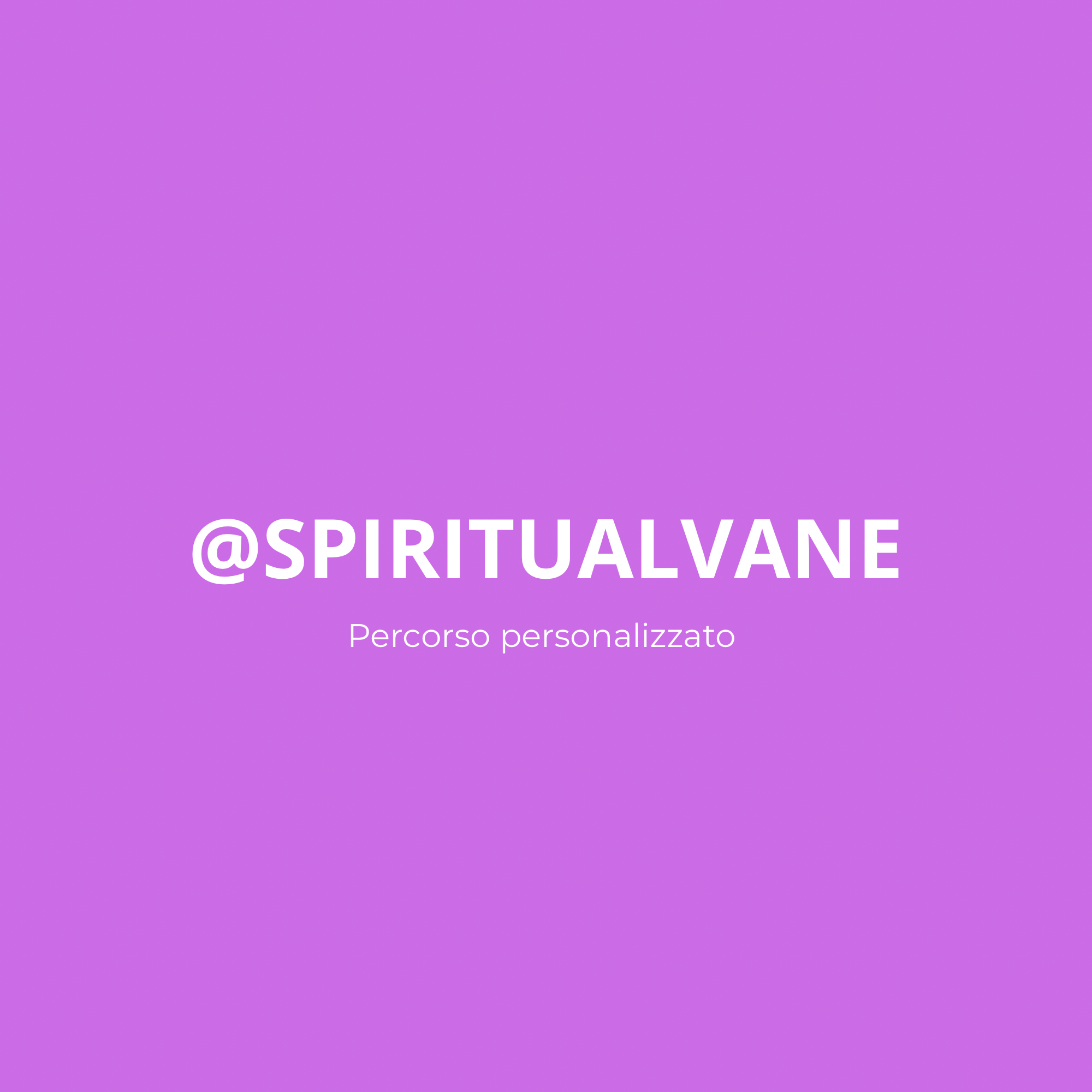 Percorso Personalizzato